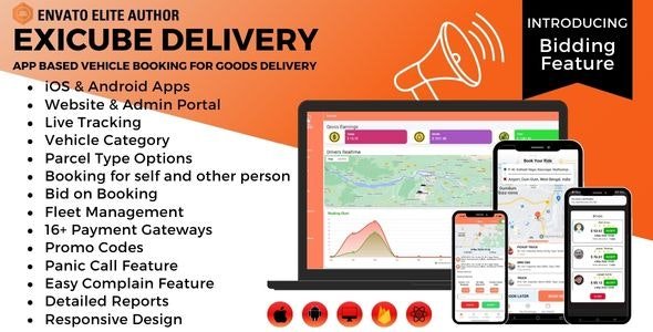 Exicube Delivery App