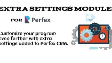 Extra Settings Module For Perfex CRM