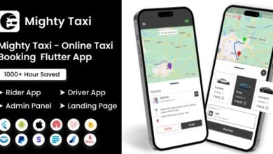 MightyTaxi - Flutter Online Taxi Booking Full Solution | User App | Admin Laravel Panel | Driver app