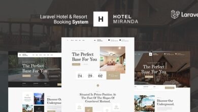 Miranda - Laravel Hotel & Resort Multilingual Booking System