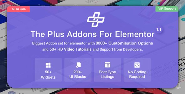 The Plus - Addon for Elementor