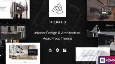 Theratio - Architecture & Interior Design Elementor WordPress Theme